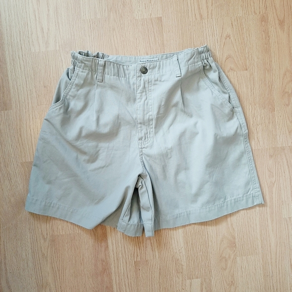 Vintage Pants - VINTAGE Royal Robbins tan high rise mom shorts